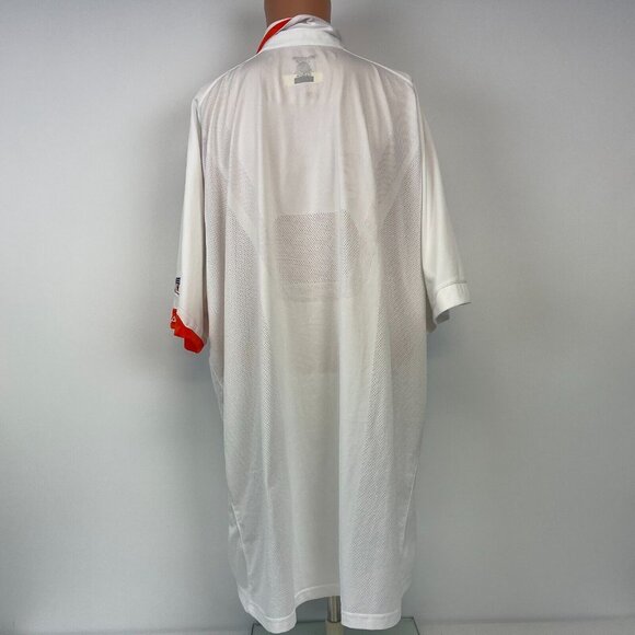 Reebok Chicago Bears Coach Issued Play Dry Polo Shirt Mens Size 3XL Mike Trice - Picture 4 of 6